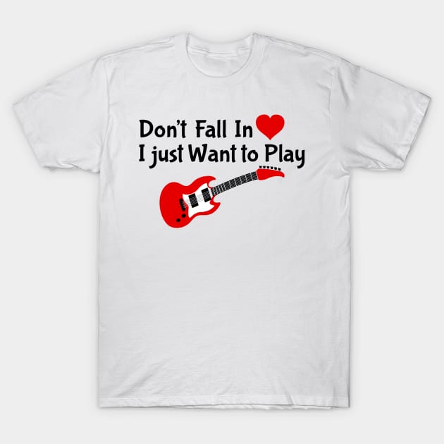 Love GUITAR T-Shirt by sadicus